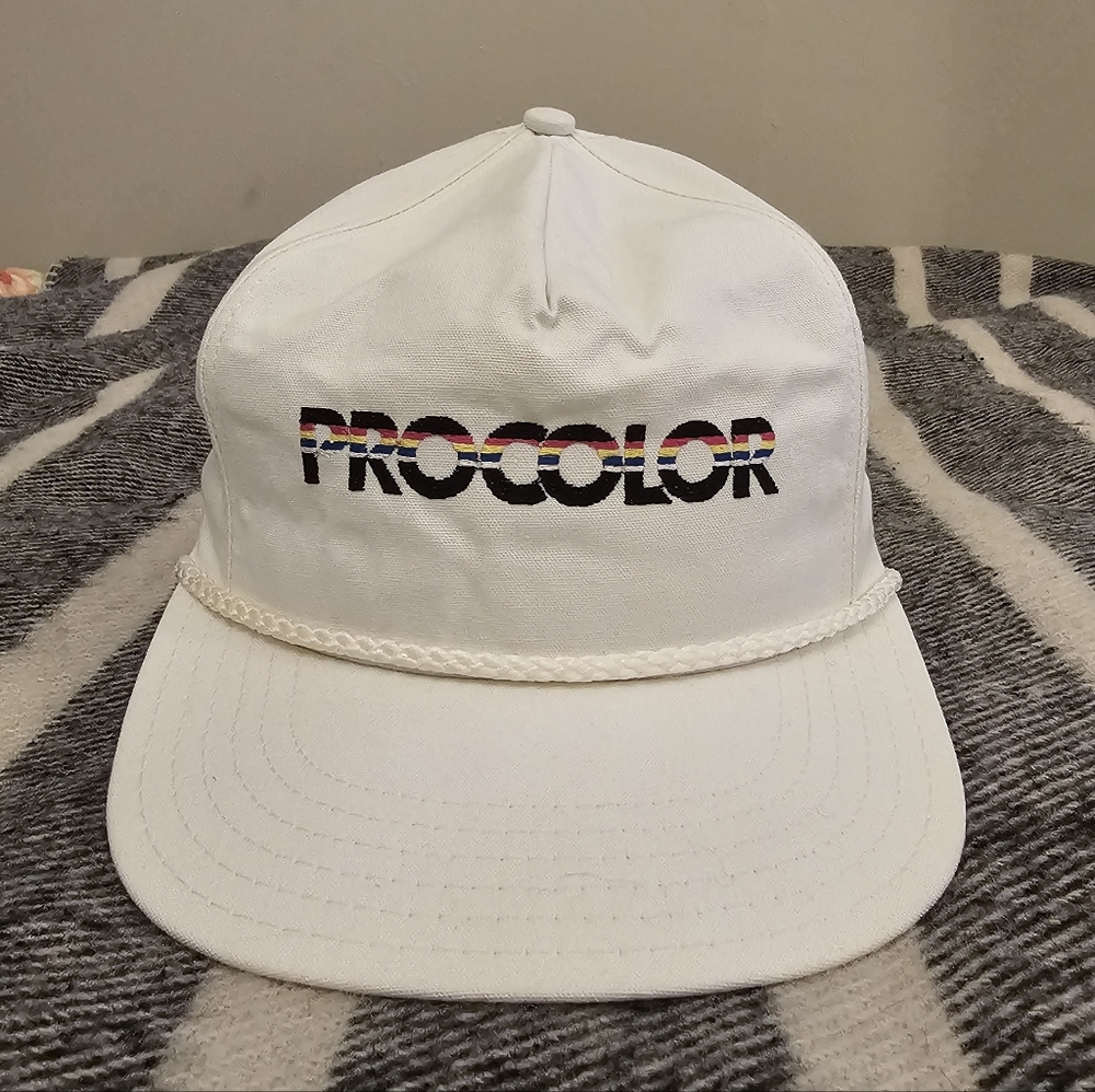 Vintage‎ Rope Hat Procolor Minneapolis Film Devoloper Retro Promo Hat